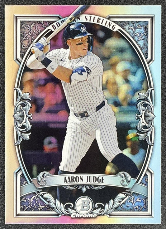 AARON JUDGE 2026 BOWMAN #BST-4 STERLING CHROME YANKEES