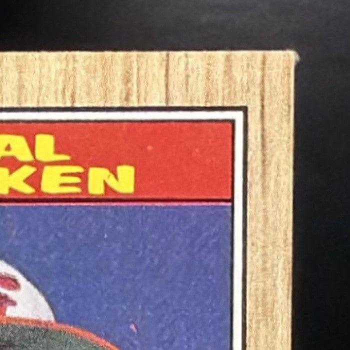 CAL RIPKEN 1987 TOPPS #609 ALL-STAR LEAGUE LEADERS ORIOLES