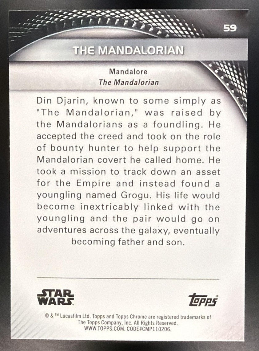 THE MANDALORIAN 2025 TOPPS STAR WARS HYPERSPACE #59