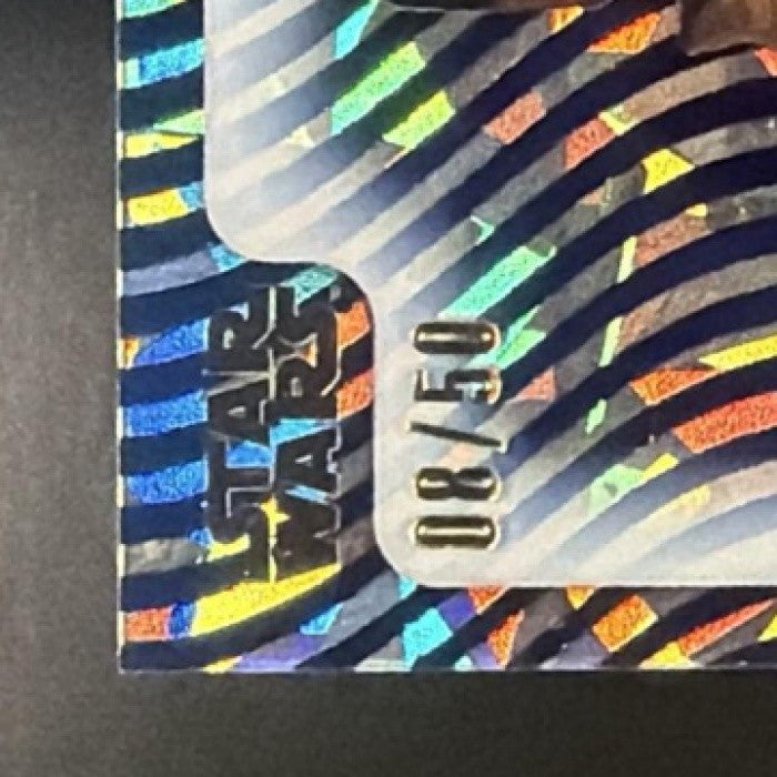 FINN 2023 TOPPS STAR WARS HIGH-TEK #17 PATTERN 1 BLUE DIFFRACTORS /50
