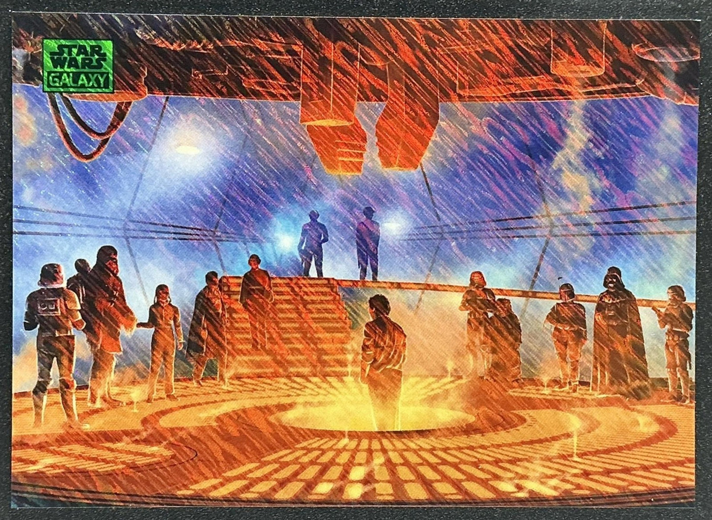 2025 Topps Chrome Star Wars Galaxy Carbonite Chamber #48 Green Shimmer /199