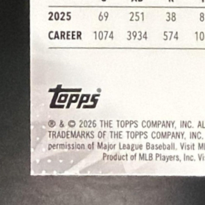 KAZUMA OKAMOTO 2026 TOPPS FINEST #34 RC BLUE JAYS
