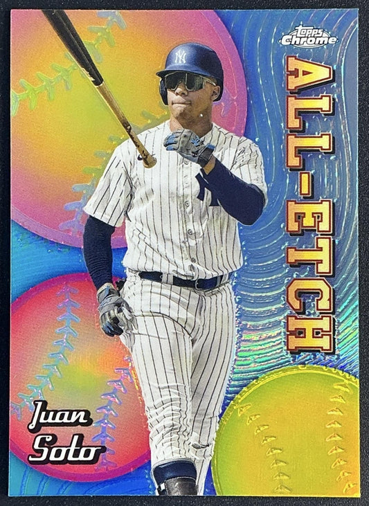 JUAN SOTO 2024 TOPPS CHROME #CAE-14 ALL ETCH YANKEES