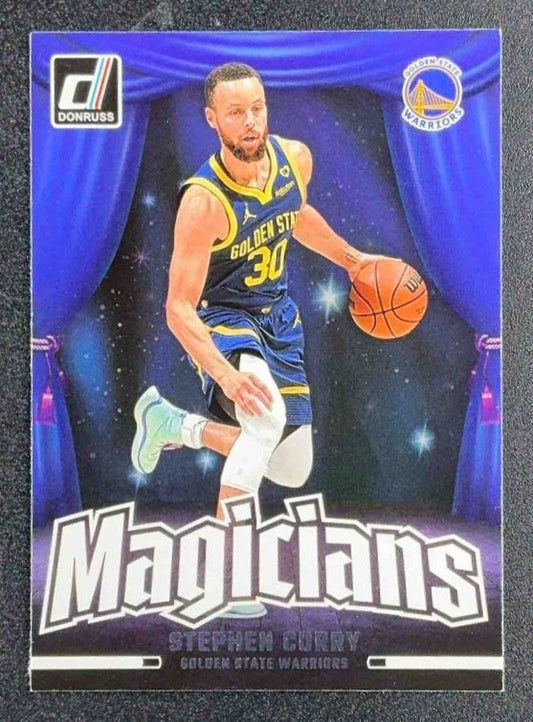 STEPHEN CURRY 2024-25 PANINI DONRUSS #6 MAGICIANS WARRIORS
