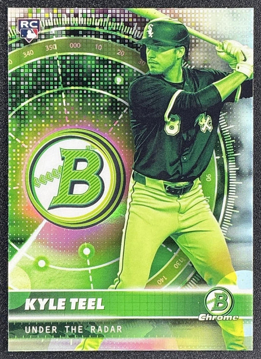 KYLE TEEL 2026 BOWMAN #UR-6 UNDER THE RADAR CHROME RC WHITE SOX