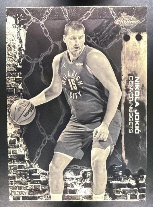 NIKOLA JOKIC 2025-26 TOPPS CHROME X CACTUS JACK #31 NUGGETS