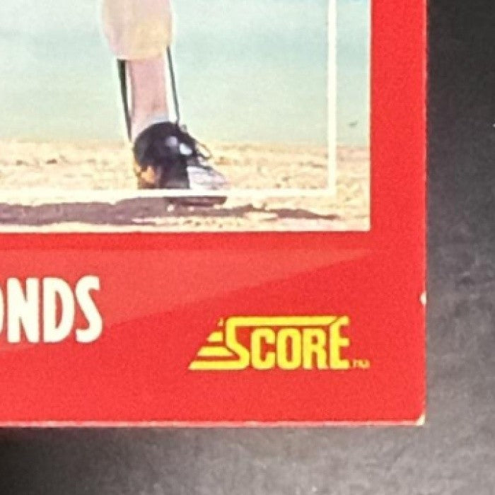 BARRY BONDS 1988 SCORE #265 PIRATES