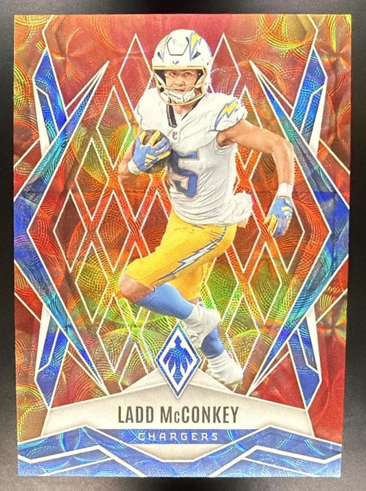LADD MCCONKEY 2025 PANINI PHOENIX FACTORY SET #66 FIREBURST /350 CHARGERS
