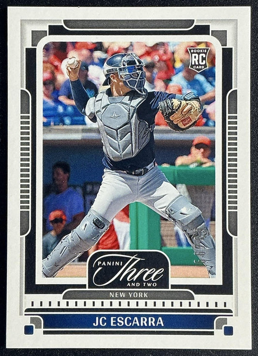 JC ESCARRA 2025 PANINI THREE AND TWO #85/99 YANKEES