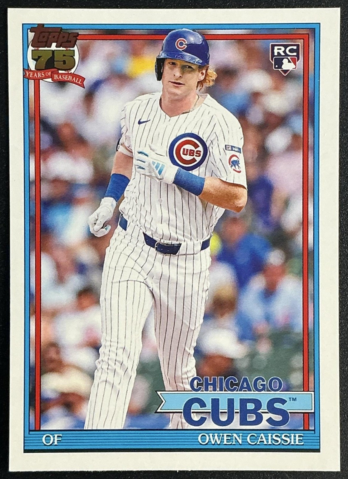 OWEN CAISSIE 2026 TOPPS SERIES 1 #T91-10 1991 RC CUBS