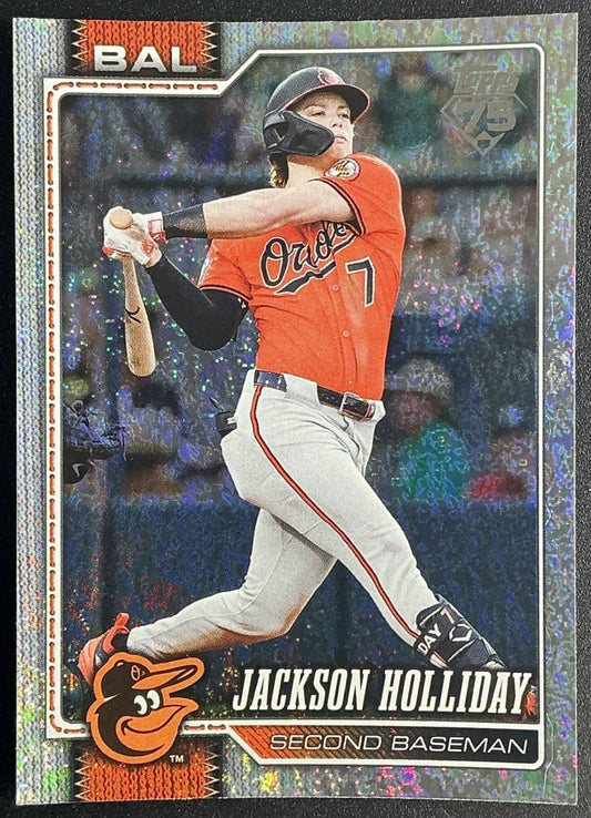 JACKSON HOLLIDAY 2026 TOPPS SERIES 1 #92 SANDGLITTER ORIOLES