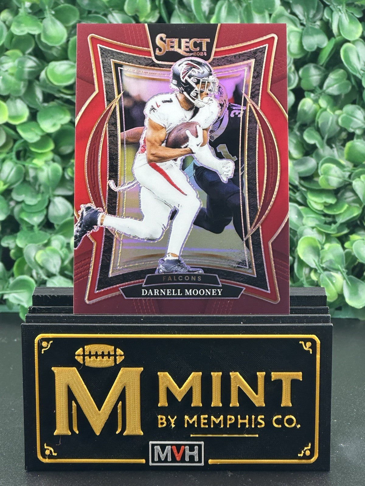 DARNELL MOONEY 2024 SELECT #44 MAROON PRIZM /149 COLOR MATCH FALCONS