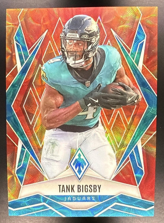 TANK BIGSBY 2025 PANINI PHOENIX #76 FIRE BURST PRIZM /350 JAGUARS