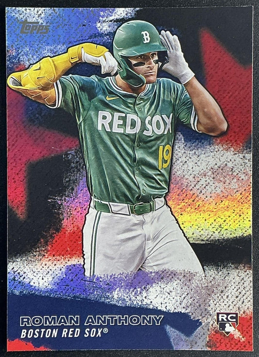 ROMAN ANTHONY 2026 TOPPS SERIES 1 #SMLB-25 STARS OF MLB RC RED SOX