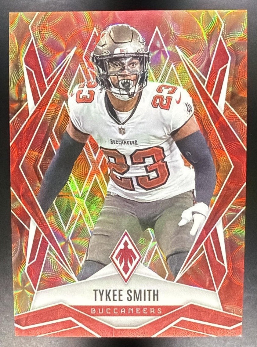 TYKEE SMITH 2025 PANINI PHOENIX FACTORY SET #72 FIREBURST /350 BUCCANEERS