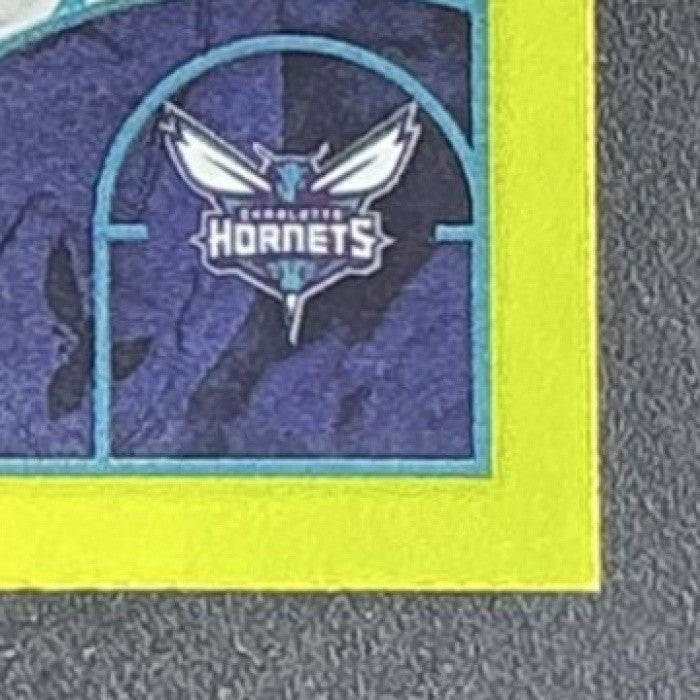 2025 Topps Hoops Sion James #151 Rainbow Blue and Yellow Foil /275 RC