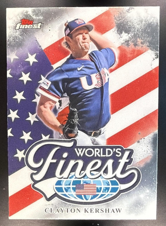 CLAYTON KERSHAW 2026 TOPPS FINEST #WF-5 WORLDS