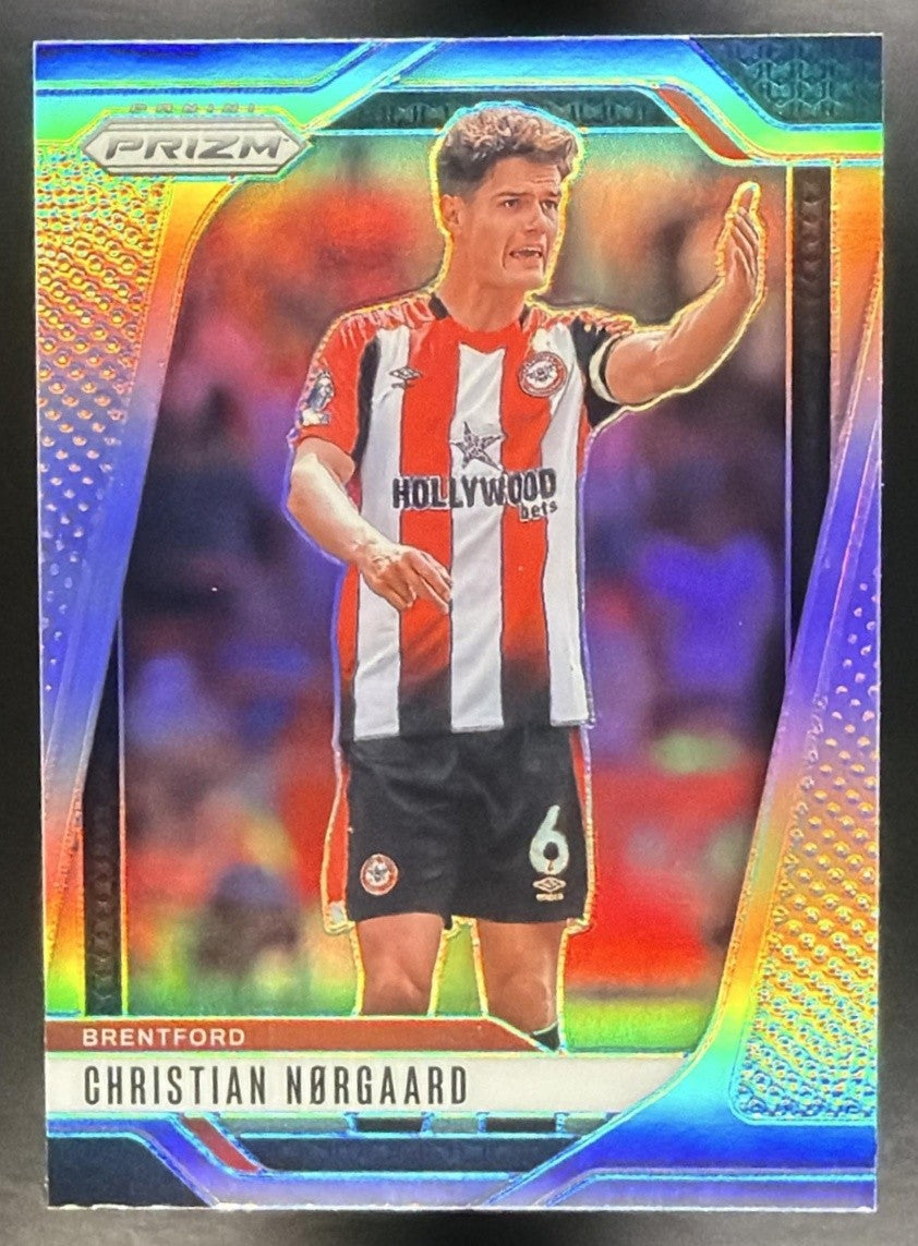CHRISTIAN NORGAARD 2024-25 PANINI PRIZM PREMIER LEAGUE #246 SILVER BRENTFORD