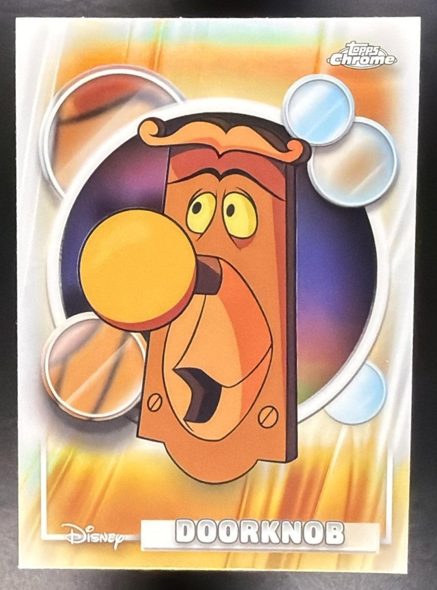 DOORKNOB 2026 TOPPS CHROME DISNEY #80 REFRACTOR ALICE IN WONDERLAND
