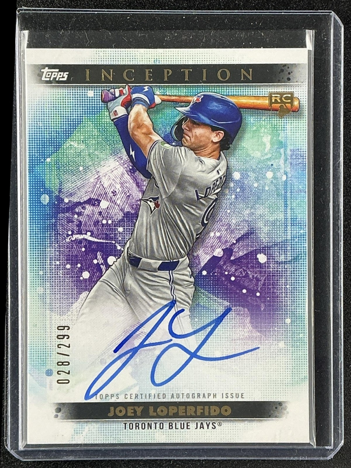 2024 Topps Inception Joey Loperfido Rookies and Emerging Star Auto /299 RC