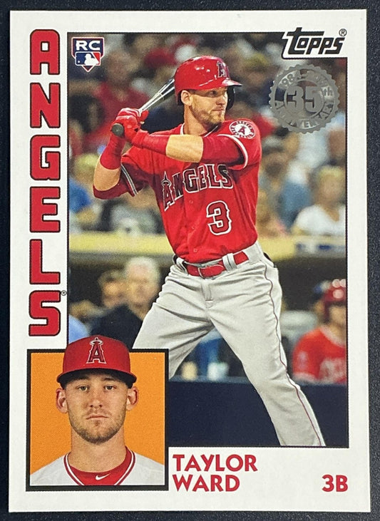 TAYLOR WARD 2019 TOPPS #84R-TW 1984 BASEBALL ROOKIES RC ANGELS