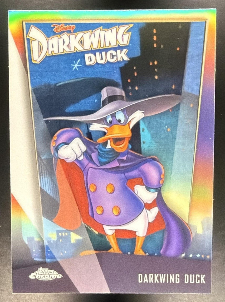 DARKWING DUCK 2026 TOPPS CHROME DISNEY #DD-1 35TH ANNIVERSARY