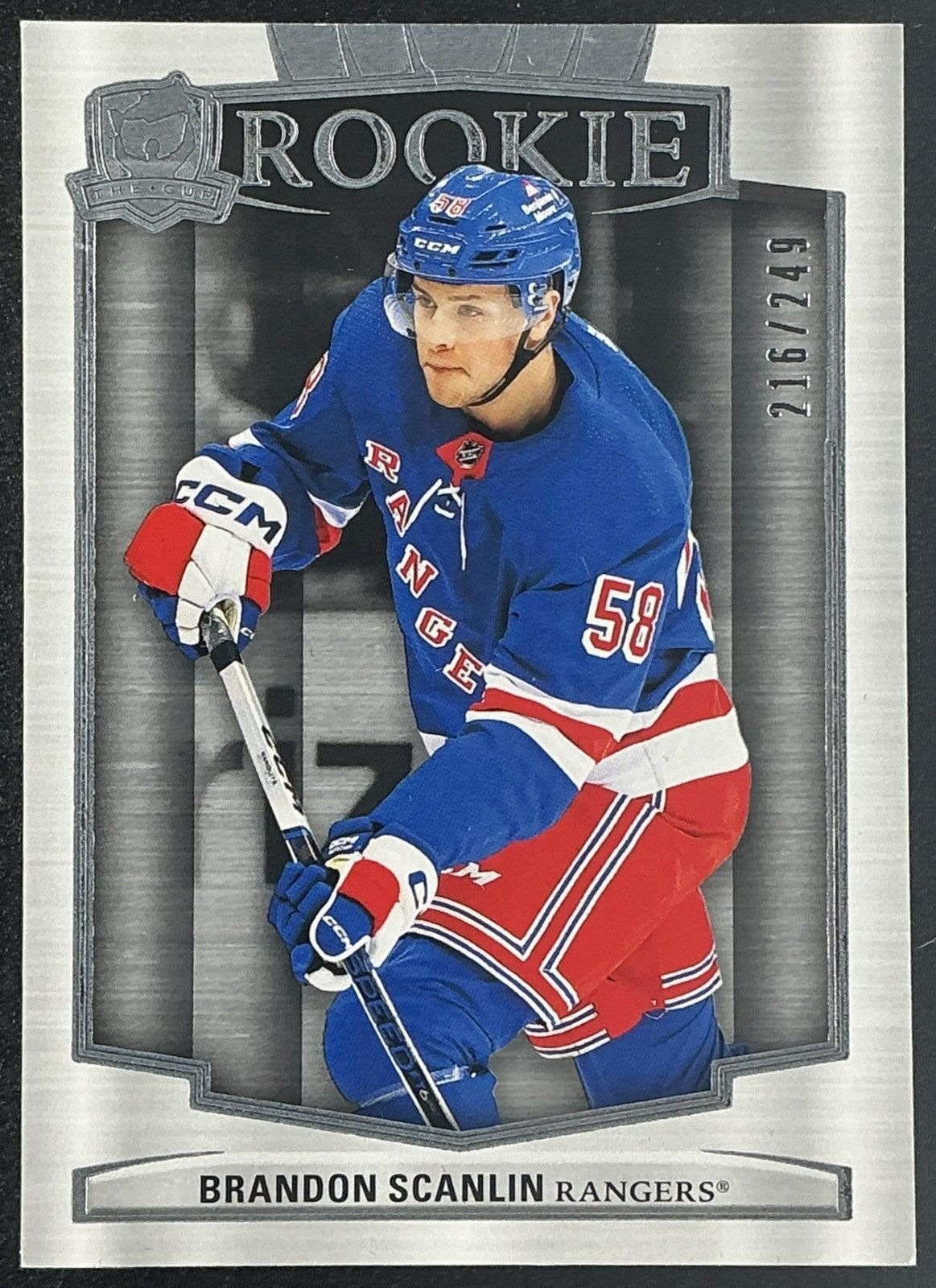 2024 Upper Deck The Cup Brandon Scanlin #176/249 RC