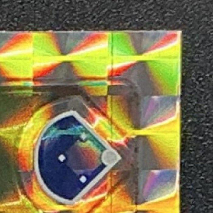 DALTON RUSHING 2025 TOPPS CHROME UPDATE #USC151 GEOMETRIC REFRACTOR RC DODGERS