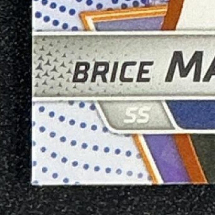 BRICE MATTHEWS 2025 BOWMAN'S BEST #TP-18 TOP PROSPECTS REFRACTOR ASTROS