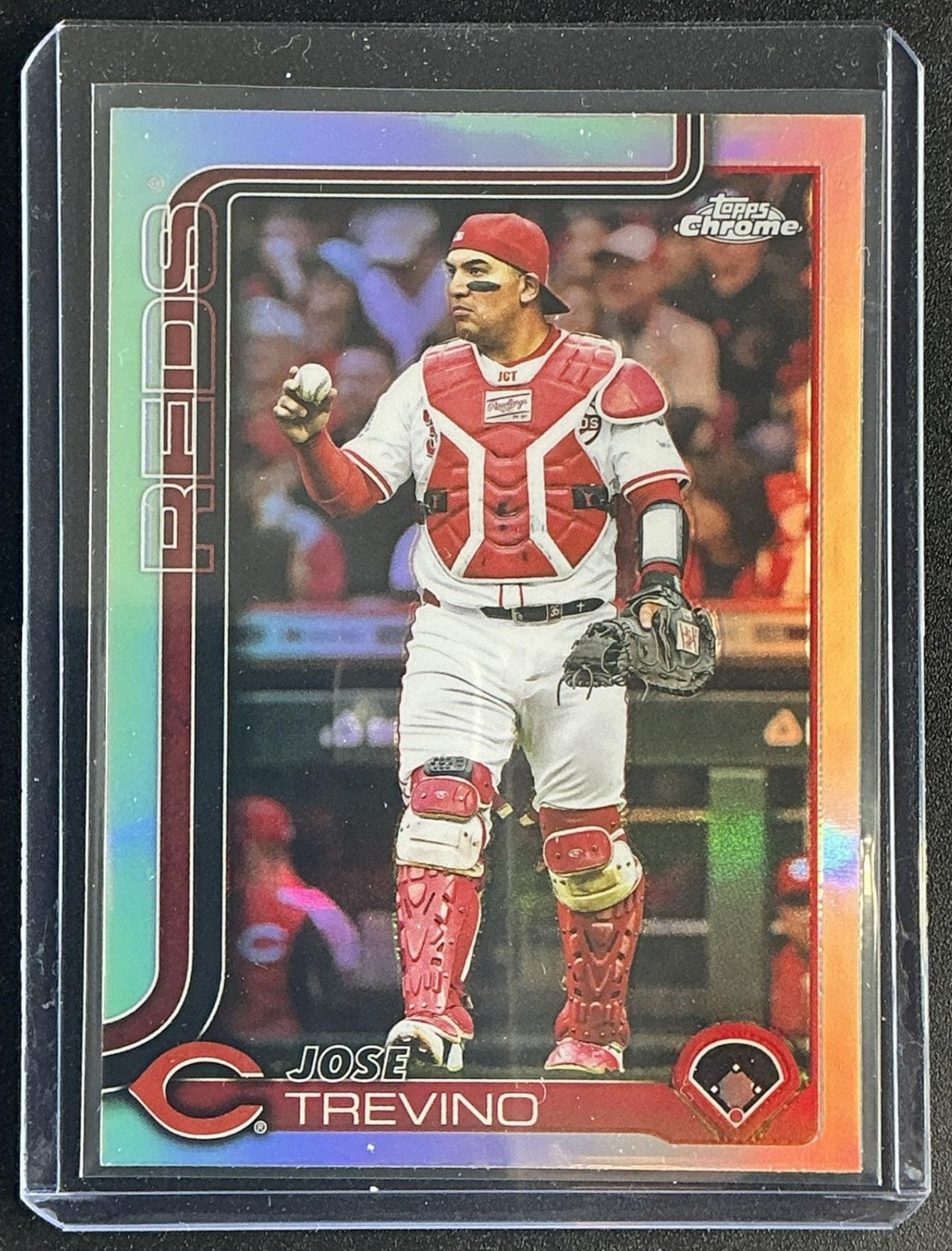 JOSE TREVINO 2025 TOPPS CHROME UPDATE #USC2 REFRACTOR REDS