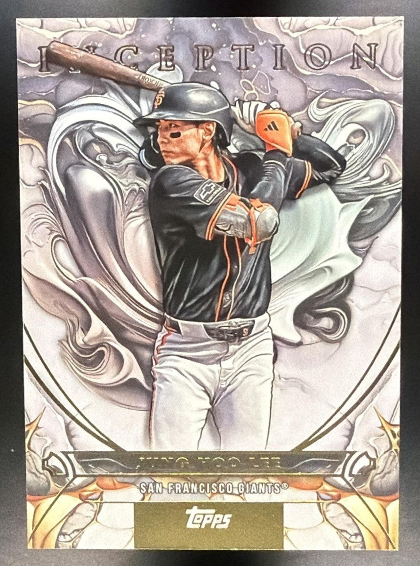JUNG HOO LEE 2025 TOPPS INCEPTION #123 - SHORT PRINTS ALPHA SP GIANTS