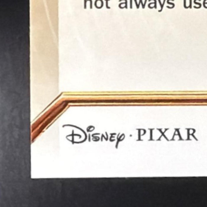 POUCHY 2025 TOPPS PIXAR GOLD #100 GILDED KALEIDOSCOPE ETCH REFRACTOR