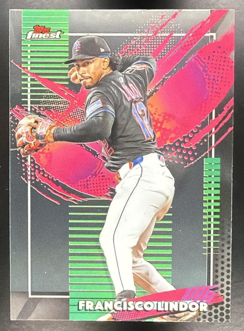 FRANCISCO LINDOR 2026 TOPPS FINEST #220 RARE METS