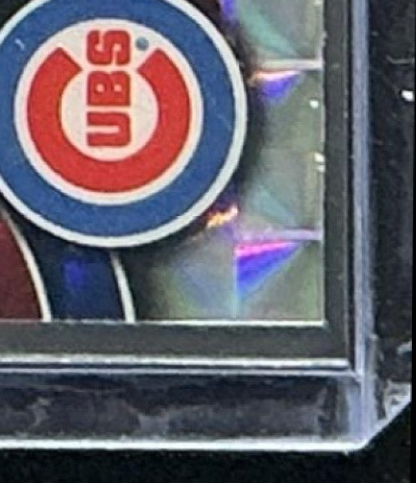 JUSTIN STEELE 2025 TOPPS CHROME UPDATE #USC3 GEOMETRIC REFRACTOR CUBS
