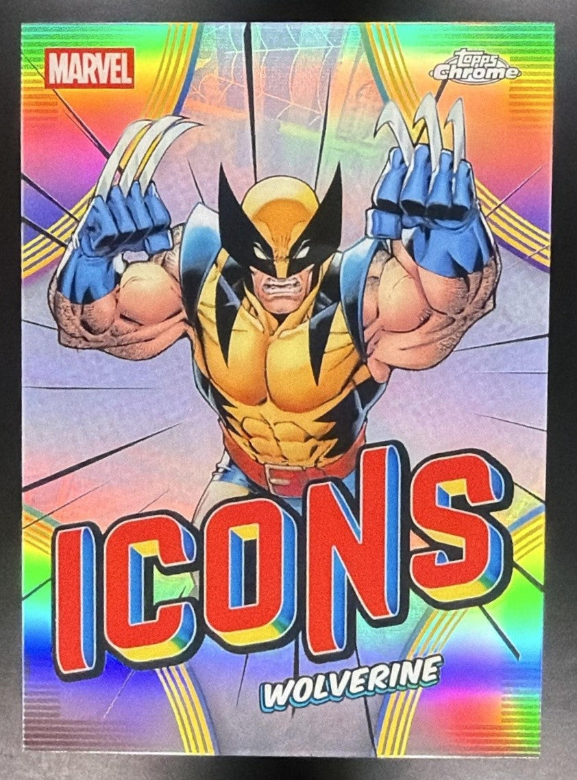 WOLVERINE 2026 TOPPS CHROME MARVEL COMICS #MI-20 ICONS