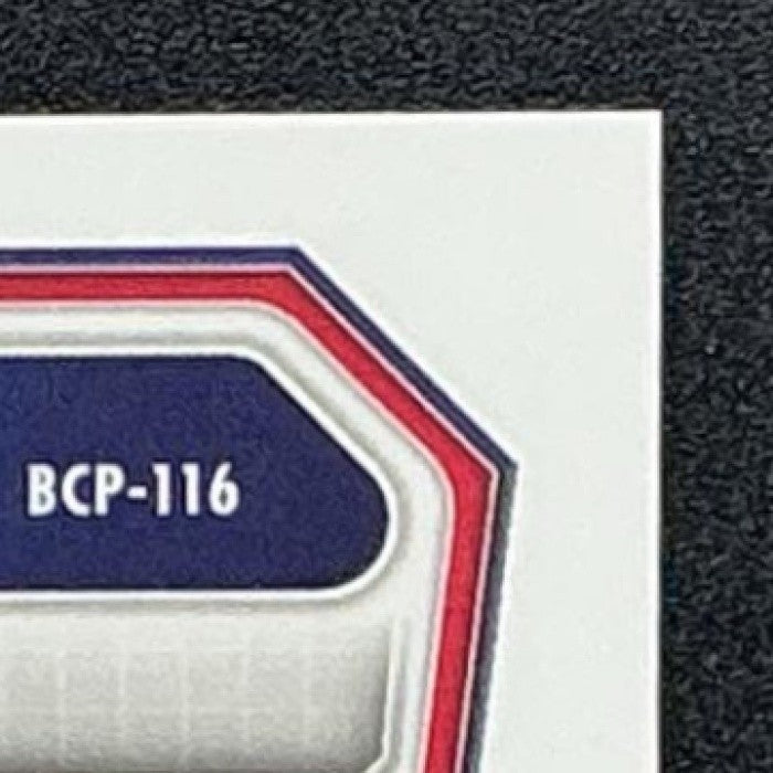 2026 Bowman Dauri Fernandez #BCP-116 Chrome Reptilian Refractor 1st Prospect