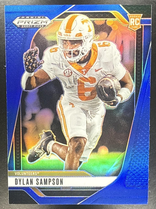 DYLAN SAMPSON 2025 PANINI PRIZM DRAFT PICKS #122 BLUE 109/249 RC VOLUNTEERS