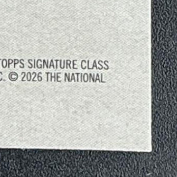 VJ EDGECOMBE 2025-26 TOPPS SIGNATURE CLASS #130 CHROME ROOKIE REFRACTOR RC 76ERS