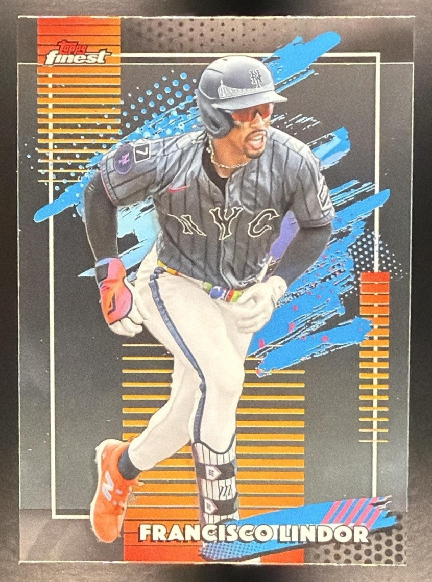 FRANCISCO LINDOR 2026 TOPPS FINEST #159 UNCOMMON METS