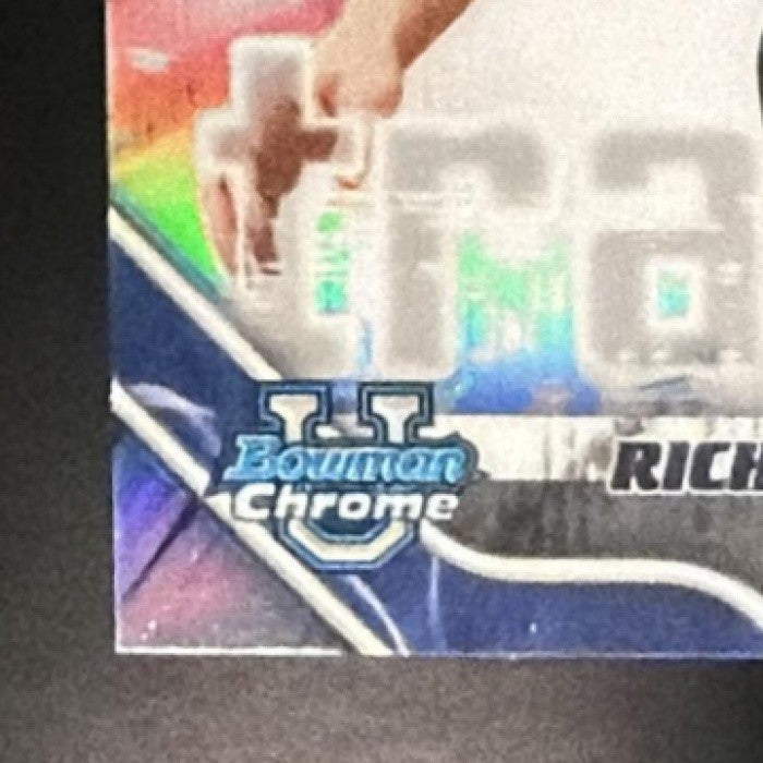 RICHIE SAUNDERS 2025-26 BOWMAN #TT-19 TALENT TRACKER CHROME REFRACTOR COUGARS