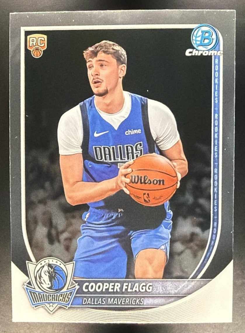 COOPER FLAGG 2025-26 BOWMAN #BCV-1 CHROME RC MAVERICKS