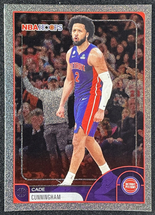 CADE CUNNINGHAM 2025-26 TOPPS HOOPS #81 PIXEL BURST PISTONS