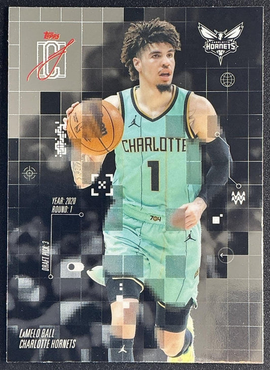 LAMELO BALL 2025-26 TOPPS SIGNATURE CLASS #AF-18 AFTER IMAGE HORNETS