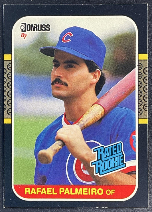 RAFAEL PALMEIRO 1987 DONRUSS #43 RC CUBS