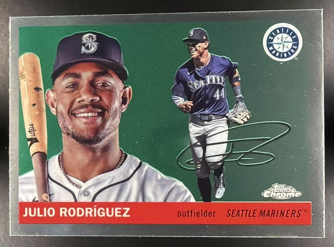 JULIO RODRIGUEZ 2025 TOPPS CHROME PLATINUM ANNIVERSARY #179 MARINERS
