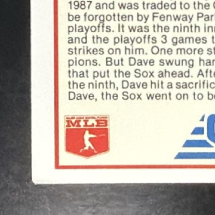 DAVE HENDERSON 1988 SCORE #228 GIANTS