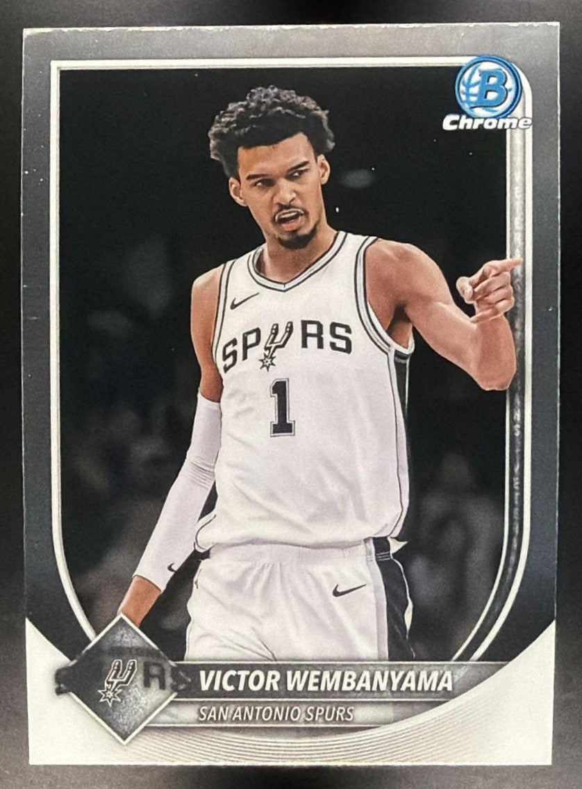 VICTOR WEMBANYAMA 2025-26 BOWMAN #BCV-143 CHROME SPURS