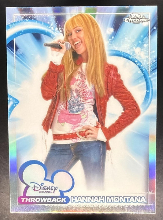 HANNAH MONTANA 2026 TOPPS CHROME DISNEY #DC-3 CHANNEL MOVIE