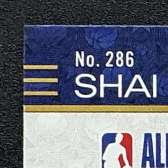 SHAI GILGEOUS-ALEXANDER 2025-26 TOPPS HOOPS #286 RAINBOW FOIL ALL-STAR THUNDER