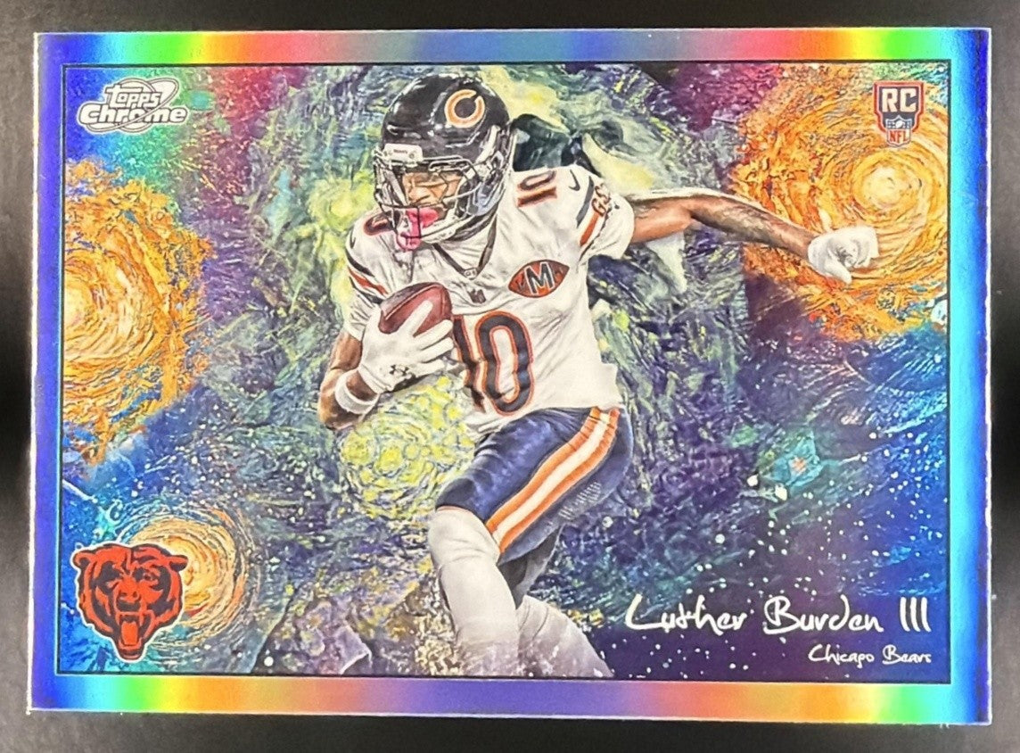 LUTHER BURDEN III 2025 TOPPS COSMIC CHROME #STN-7 STARS IN THE NIGHT RC BEARS